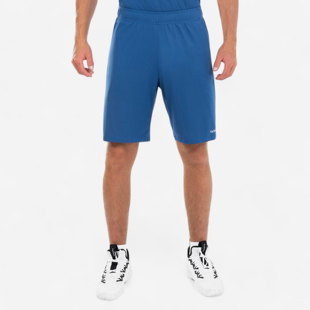 SHORT DE BASKETBALL HOMME/FEMME - SH100 BLEU